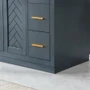 Altair Gazsi 60" Free Standing Single Basin Vanity Set with Cabinet and Engineered Stone Vanity Top