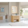 Altair Cecil 36" Free Standing Single Basin Vanity Set with Cabinet and Engineered Stone Vanity Top