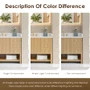 Altair Cecil 36" Free Standing Single Basin Vanity Set with Cabinet and Engineered Stone Vanity Top