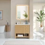 Altair Cecil 36" Free Standing Single Basin Vanity Set with Cabinet and Engineered Stone Vanity Top
