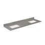 Altair Madrid 73" Engineered Stone Vanity Top with Backsplash