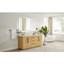 Altair Serene 72" Free Standing Double Basin Vanity Set with Cabinet and Engineered Stone Vanity Top