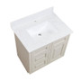 Altair Salerno 31" Engineered Stone Vanity Top with Backsplash