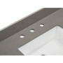 Altair Madrid 31" Engineered Stone Vanity Top with Backsplash