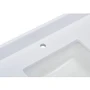 Altair Viterbo 61" Engineered Stone Single Basin Vanity Top with Backsplash