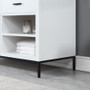 Altair Kesia 60" Free Standing Double Basin Vanity Set with Cabinet and Stone Composite Vanity Top