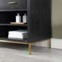 Altair Kesia 60" Free Standing Double Basin Vanity Set with Cabinet and Stone Composite Vanity Top