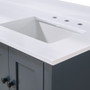 Altair Andalo 61" Engineered Stone Vanity Top with Backsplash