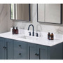 Altair Andalo 61" Engineered Stone Vanity Top with Backsplash