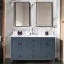Altair Andalo 61" Engineered Stone Vanity Top with Backsplash