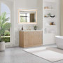 Altair Barnett 48" Free Standing Single Basin Vanity Set with Cabinet and Engineered Stone Vanity Top