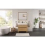 Altair Cascadia 36" Free Standing Single Basin Vanity Set with Cabinet and Engineered Stone Vanity Top