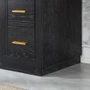 Altair Gazsi 36" Free Standing Single Basin Vanity Set with Cabinet and Stone Composite Vanity Top