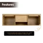 Altair Solana 72" Free Standing Double Basin Vanity Set with Cabinet and Quartz Vanity Top