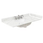 Wyndham Collection Miranda 42" Free Standing Single Basin Vanity Set with Cabinet and Quartz Vanity Top