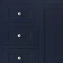 Wyndham Collection Avery 72" Double Free Standing Vanity Cabinet Only - Less Vanity Top