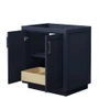Wyndham Collection Miranda 30" Single Free Standing Vanity Cabinet Only - Less Vanity Top