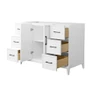 Wyndham Collection Elan 47" Single Free Standing Vanity Cabinet Only - Less Vanity Top
