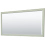 Wyndham Collection Strada 72" Free Standing Double Basin Vanity Set with Cabinet, Quartz Vanity Top, and Framed Mirror