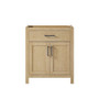 Wyndham Collection Beckett 30" Single Free Standing Vanity Cabinet Only - Less Vanity Top