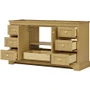 Wyndham Collection Avery 60" Single Free Standing Vanity Cabinet Only - Less Vanity Top