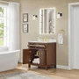 Wyndham Collection Pendry 30" Free Standing Single Basin Vanity Set with Cabinet and Quartz Vanity Top
