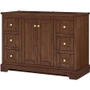 Wyndham Collection Avery 48" Single Free Standing Vanity Cabinet Only - Less Vanity Top