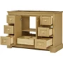 Wyndham Collection Avery 48" Single Free Standing Vanity Cabinet Only - Less Vanity Top