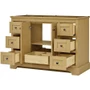 Wyndham Collection Avery 48" Single Free Standing Vanity Cabinet Only - Less Vanity Top