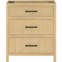 Wyndham Collection Isola 30" Single Free Standing Vanity Cabinet Only - Less Vanity Top