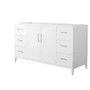 Wyndham Collection Elan 59" Single Free Standing Vanity Cabinet Only - Less Vanity Top
