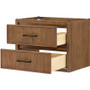 Wyndham Collection Isola WM 30" Single Wall Mounted Vanity Cabinet Only - Less Vanity Top