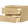 Wyndham Collection Isola WM 30" Single Wall Mounted Vanity Cabinet Only - Less Vanity Top