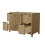 Wyndham Collection Palmilla 48" Single Free Standing Vanity Cabinet Only - Less Vanity Top