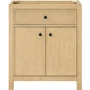 Wyndham Collection Rian 30" Single Free Standing Vanity Cabinet Only - Less Vanity Top