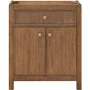 Wyndham Collection Rian 30" Single Free Standing Vanity Cabinet Only - Less Vanity Top