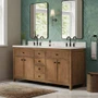 Wyndham Collection Rian 72" Free Standing Double Basin Vanity Set with Cabinet and Quartz Vanity Top