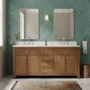 Wyndham Collection Rian 72" Free Standing Double Basin Vanity Set with Cabinet and Quartz Vanity Top