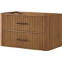 Wyndham Collection Francesca WM 36" Single Wall Mounted Vanity Cabinet Only - Less Vanity Top