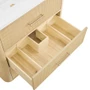 Wyndham Collection Francesca 36" Single Free Standing Vanity Cabinet Only - Less Vanity Top