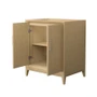 Wyndham Collection Janna 30" Single Free Standing Vanity Cabinet Only - Less Vanity Top