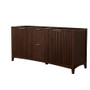 Wyndham Collection Palmilla 72" Double Free Standing Vanity Cabinet Only - Less Vanity Top