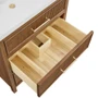 Wyndham Collection Isola 60" Double Free Standing Vanity Cabinet Only - Less Vanity Top