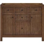 Wyndham Collection Pendry 41" Single Free Standing Vanity Cabinet Only - Less Vanity Top
