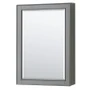 Wyndham Collection Deborah 60" Free Standing Double Basin Vanity Set with Cabinet, Quartz Vanity Top, and Medicine Cabinet