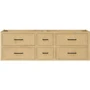 Wyndham Collection Isola WM 72" Double Wall Mounted Vanity Cabinet Only - Less Vanity Top