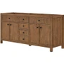 Wyndham Collection Rian 72" Double Free Standing Vanity Cabinet Only - Less Vanity Top