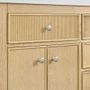 Wyndham Collection Rian 72" Double Free Standing Vanity Cabinet Only - Less Vanity Top