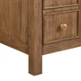 Wyndham Collection Rian 72" Double Free Standing Vanity Cabinet Only - Less Vanity Top