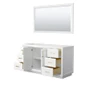 Wyndham Collection Miranda 60" Single Free Standing Vanity Cabinet - Less Vanity Top